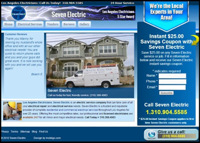 seven electric electrician technician