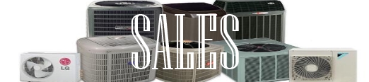 Air Conditioning and Heating Unit Sales