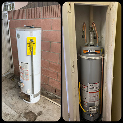Hot Water Heater Replacement, Lomita, CA